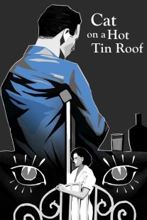 دانلود فیلم Cat on a Hot Tin Roof 1958 ( گربه روی شیروانی داغ ۱۹۵۸ ) با زیرنویس فارسی چسبیده