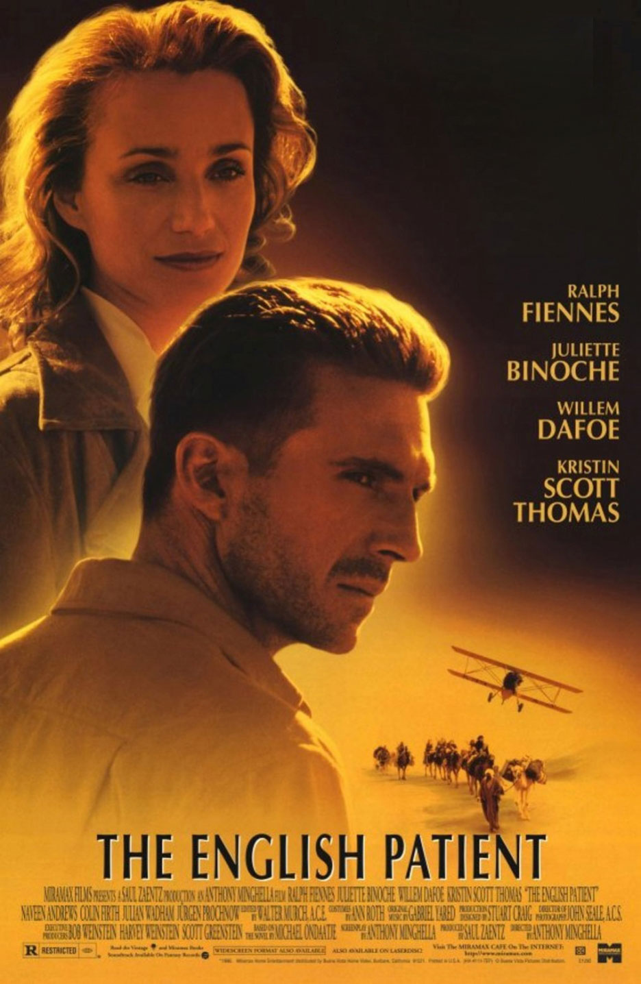 دانلود فیلم The English Patient 1996 ( بیمار انگلیسی ۱۹۹۶ ) با زیرنویس فارسی چسبیده