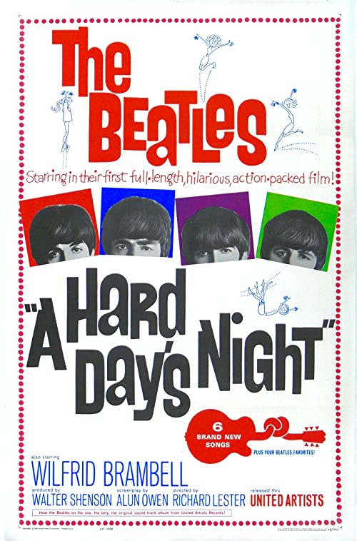 دانلود فیلم A Hard Day’s Night 1964 (  یک شب روز سخت ۱۹۶۴ ) با زیرنویس فارسی چسبیده