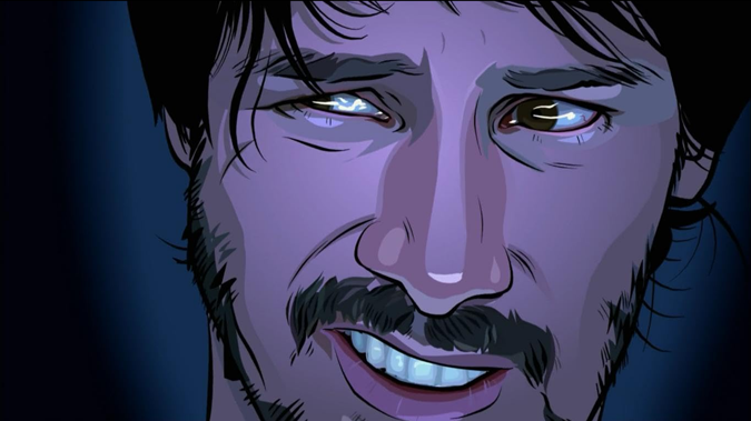 دانلود انیمیشن A Scanner Darkly 2006 ( کاوشگری مبهم ۲۰۰۶ ) با زیرنویس فارسی چسبیده