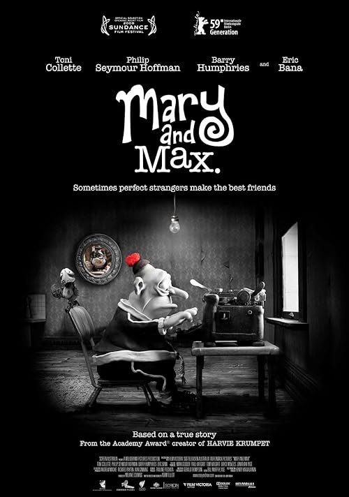 دانلود انیمیشن Mary and Max 2009 ( ماری و مکس ۲۰۰۹ ) با زیرنویس فارسی چسبیده