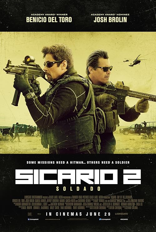 دانلود فیلم Sicario: Day of the Soldado 2018 ( سیکاریو ۲: روز سرباز ۲۰۱۸ ) با زیرنویس فارسی چسبیده