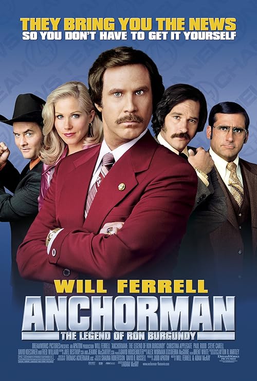 دانلود فیلم Anchorman: The Legend of Ron Burgundy 2004 ( گوینده: افسانه ران برگندی ۲۰۰۴ ) با زیرنویس فارسی چسبیده