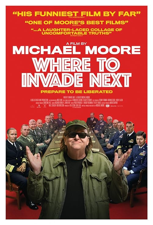 دانلود مستند Where to Invade Next 2015 ( اکنون به کجا حمله کنیم ۲۰۱۵ ) با زیرنویس فارسی چسبیده