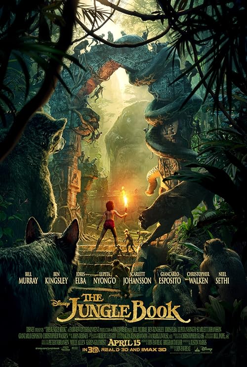 دانلود فیلم The Jungle Book 2016 ( کتاب جنگل ۲۰۱۶ ) با زیرنویس فارسی چسبیده