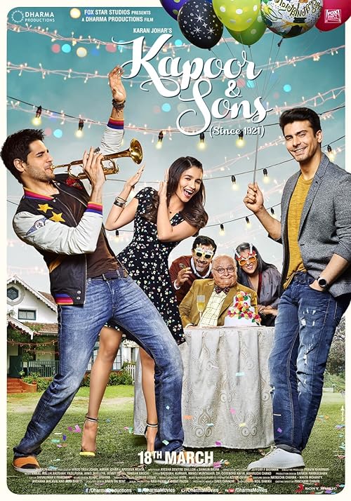 دانلود فیلم Kapoor & Sons 2016 با زیرنویس فارسی چسبیده