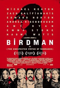 دانلود فیلم Birdman or (The Unexpected Virtue of Ignorance) 2014 ( مرد پرنده‌ای یا فضیلت غیرمترقبه‌ی جهالت ۲۰۱۴ ) با زیرنویس فارسی چسبیده