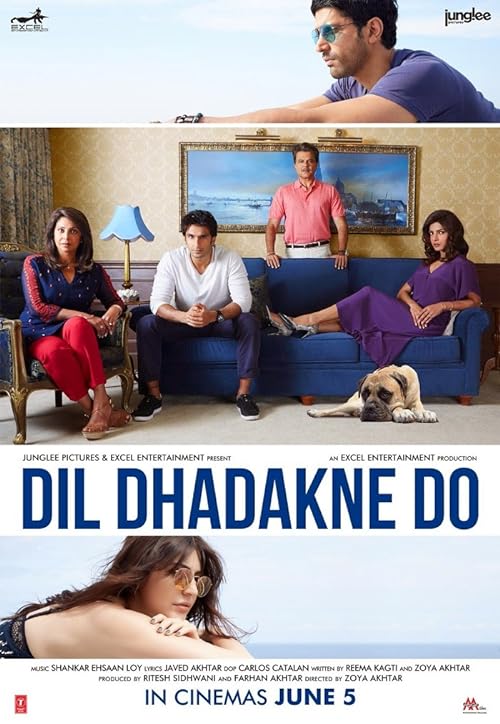 دانلود فیلم Dil Dhadakne Do 2015 ( دیل داداکنه دو ۲۰۱۵ ) با زیرنویس فارسی چسبیده